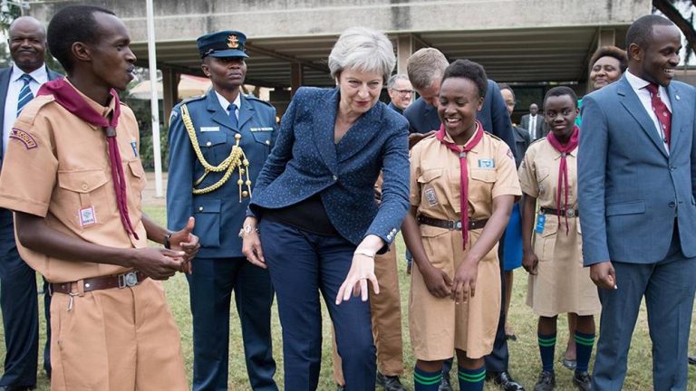 May The Dance Be With You: Theresa May Rebuked In Kenya